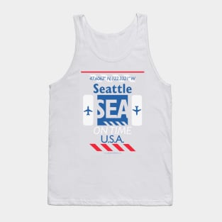 SEA aviation code Tank Top